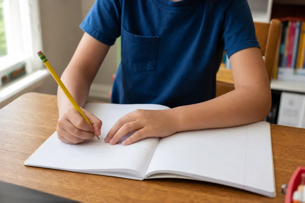 Comment aider un enfant gaucher à écrire sans douleur ?