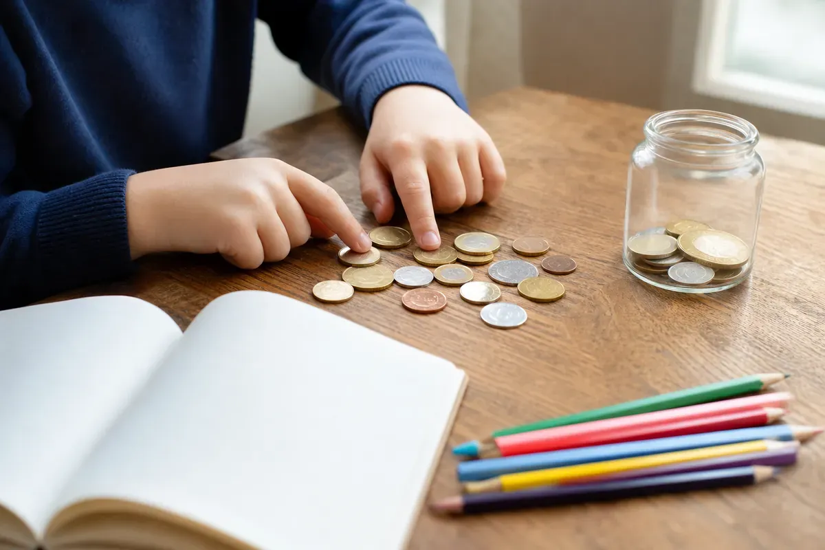 L’argent de poche : à quel âge commencer et combien donner ?