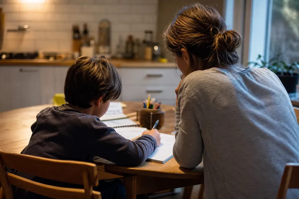 Les devoirs à la maison sans conflit commencent par un cadre clair