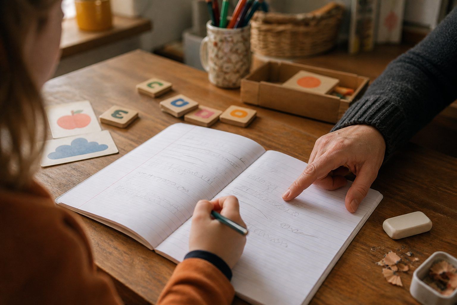 Exercices&nbsp;: écrire et réparer des phrases