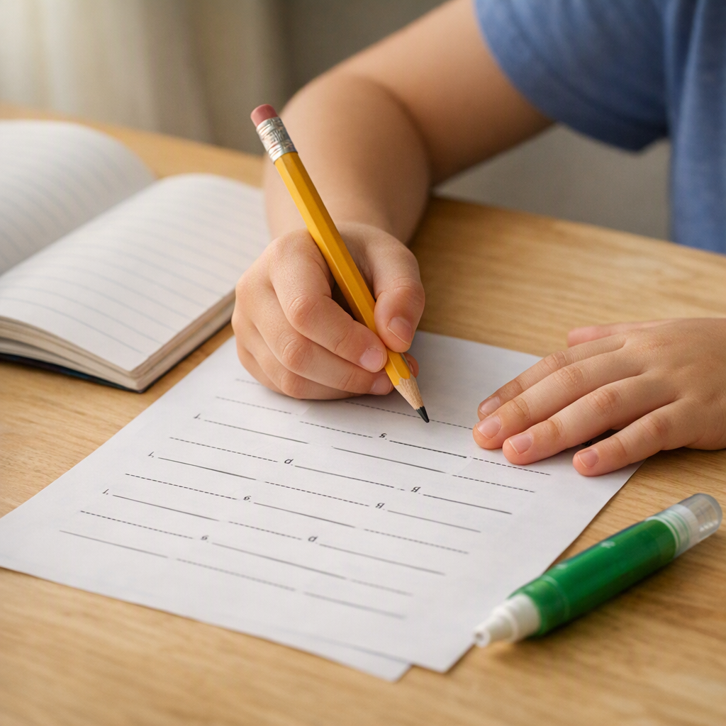 Des exercices d'orthographe CM1 corrigés pour écrire sans faute