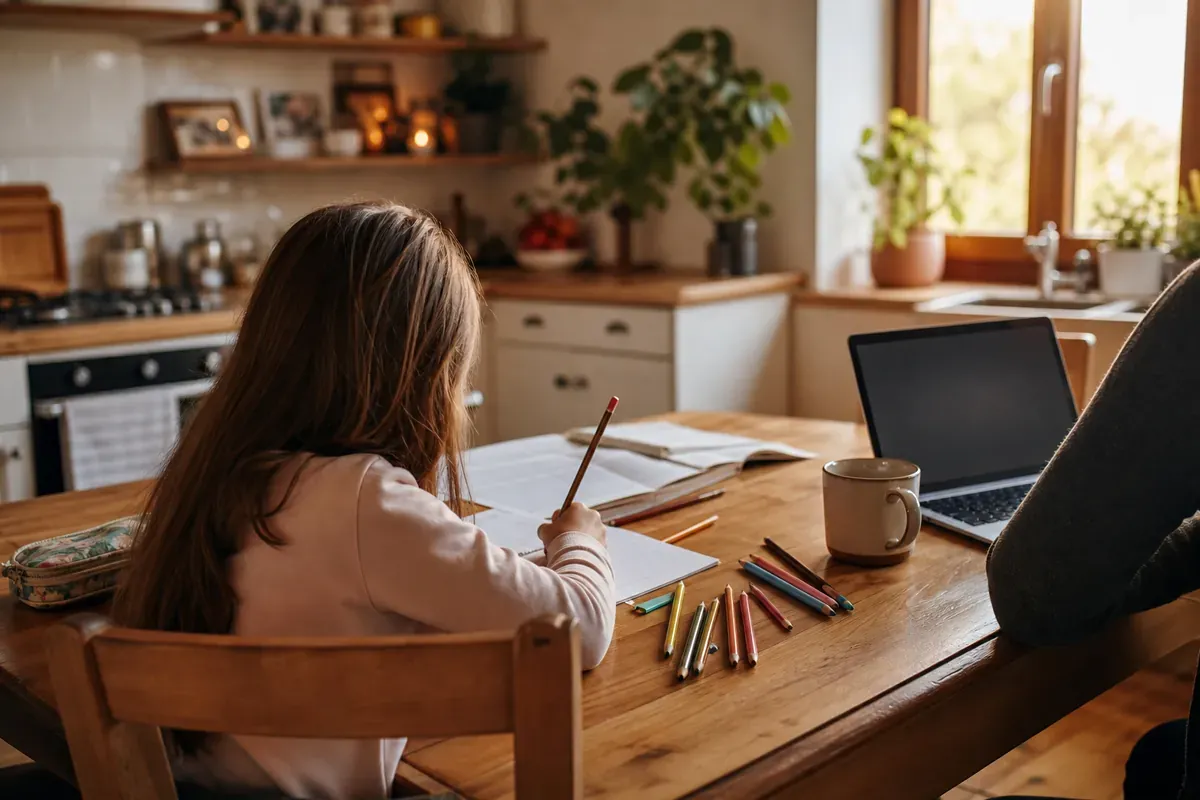 Comment gérer les devoirs quand on travaille sans crise