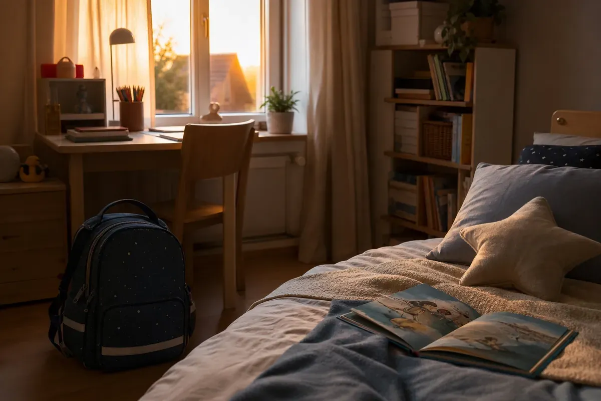 Les parents peuvent instaurer des routines apaisantes le Soir
