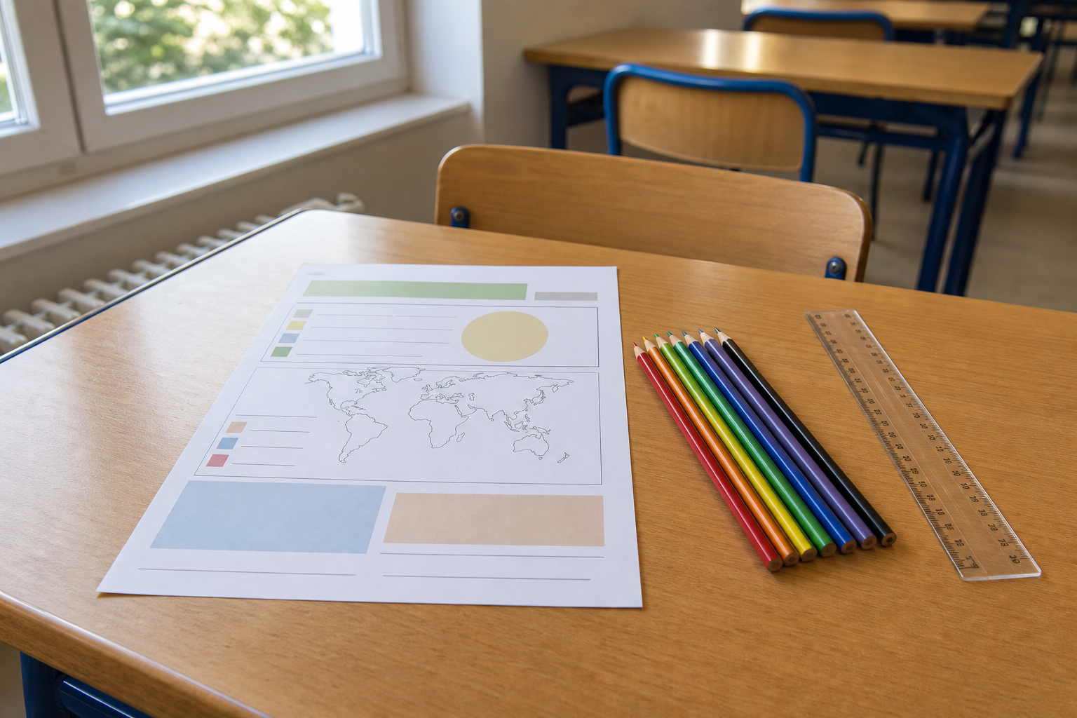 Apprendre à lire une carte en CM1 avec des exercices