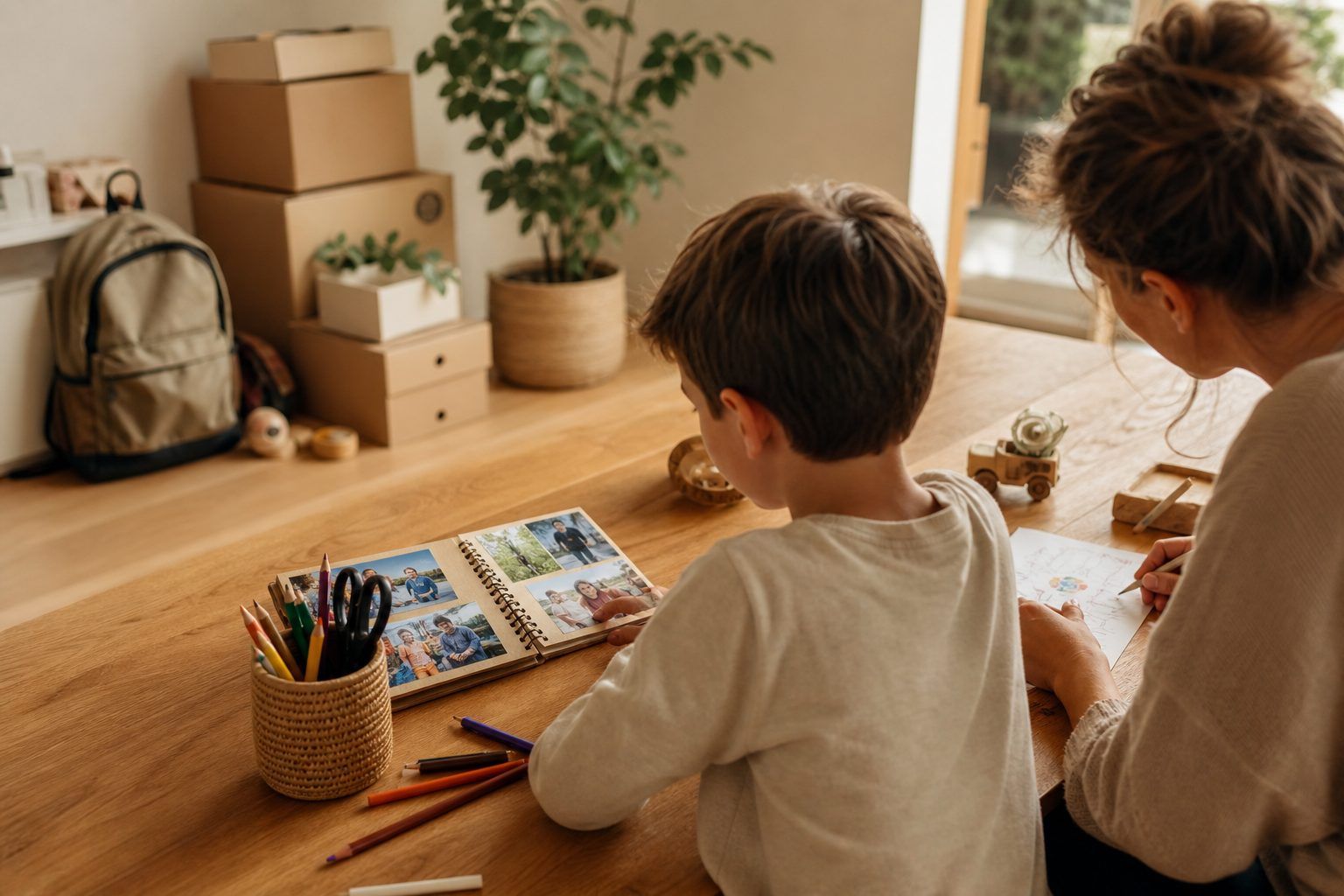 Préparer le changement d’école et préserver les liens