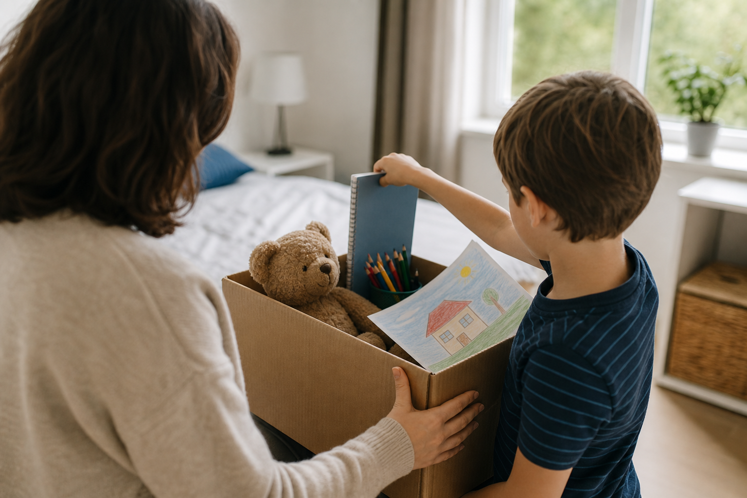 Comment préparer votre enfant à un déménagement sans le brusquer