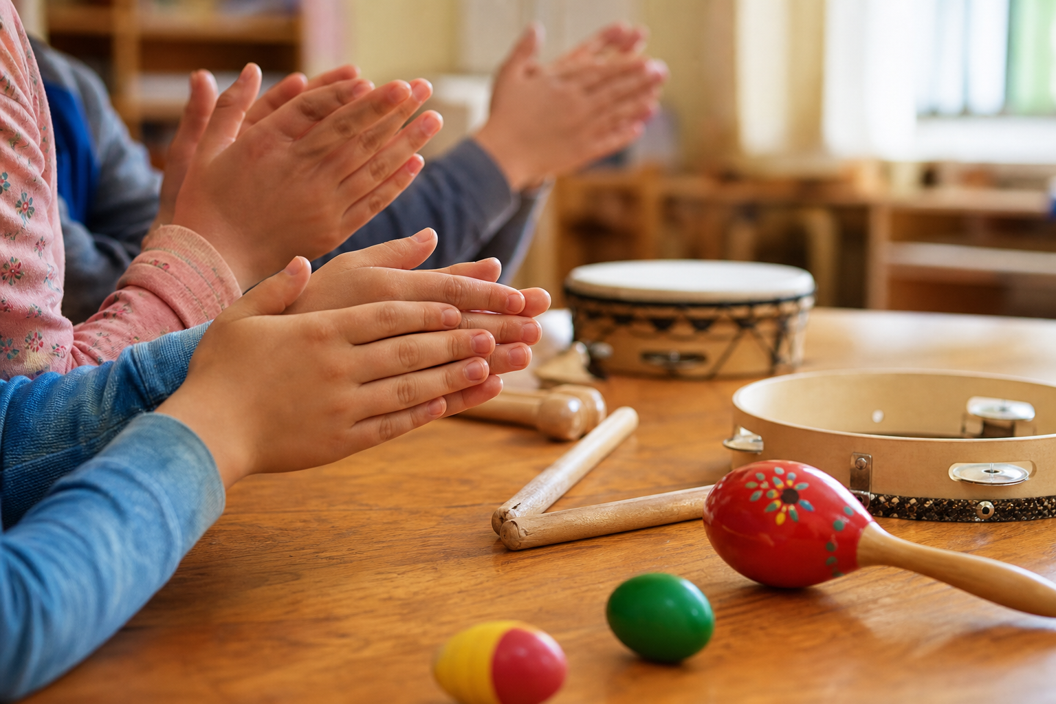 Le rythme et la pulsation au CE1 s’apprennent en musique