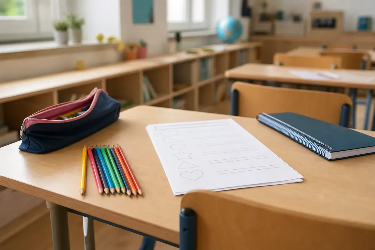 La classe de CM1 apprend à se présenter en anglais